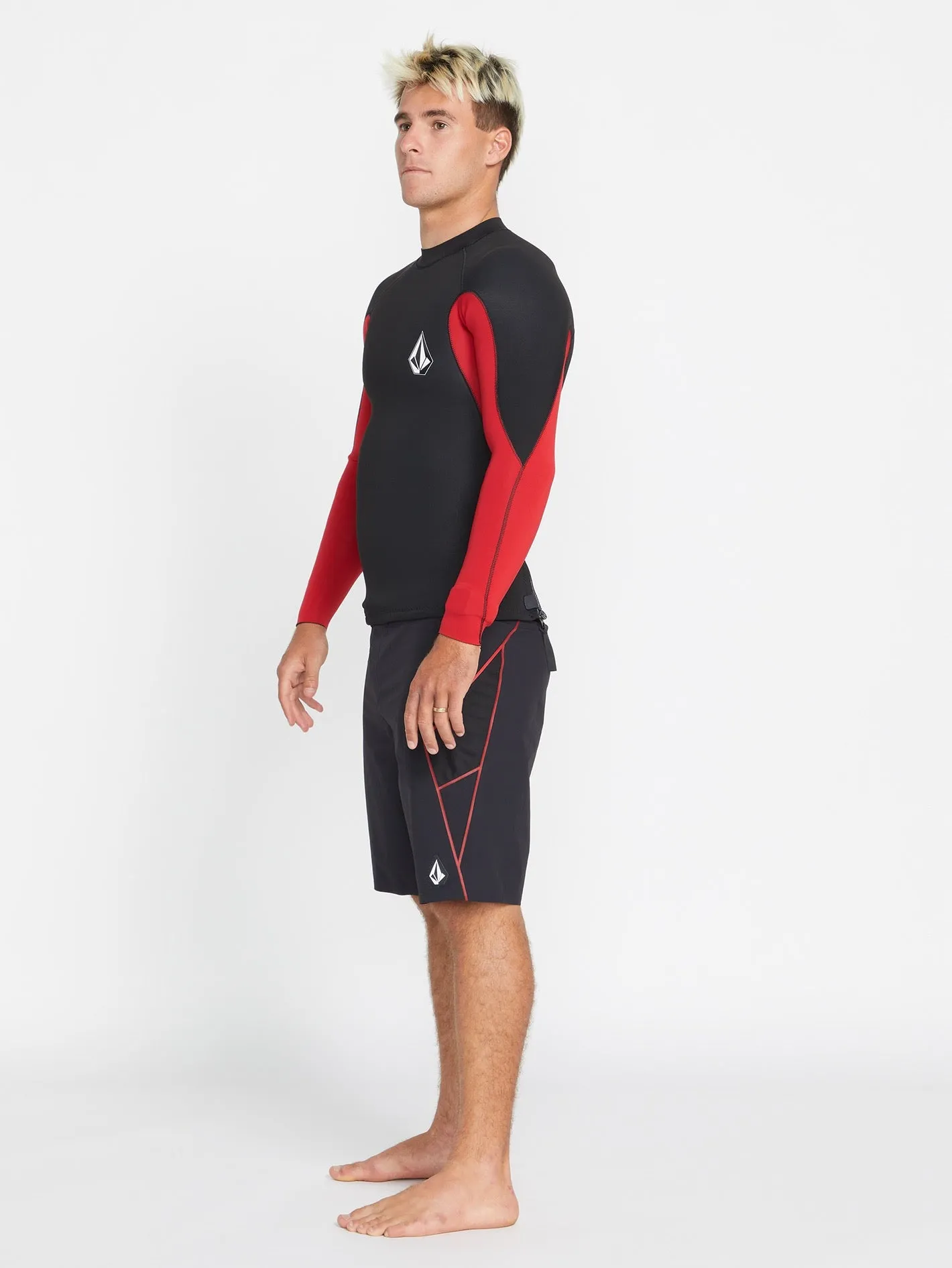 Surf Vitals Jack Robinson 2MM UPF 50 Wetsuit Jacket - Black