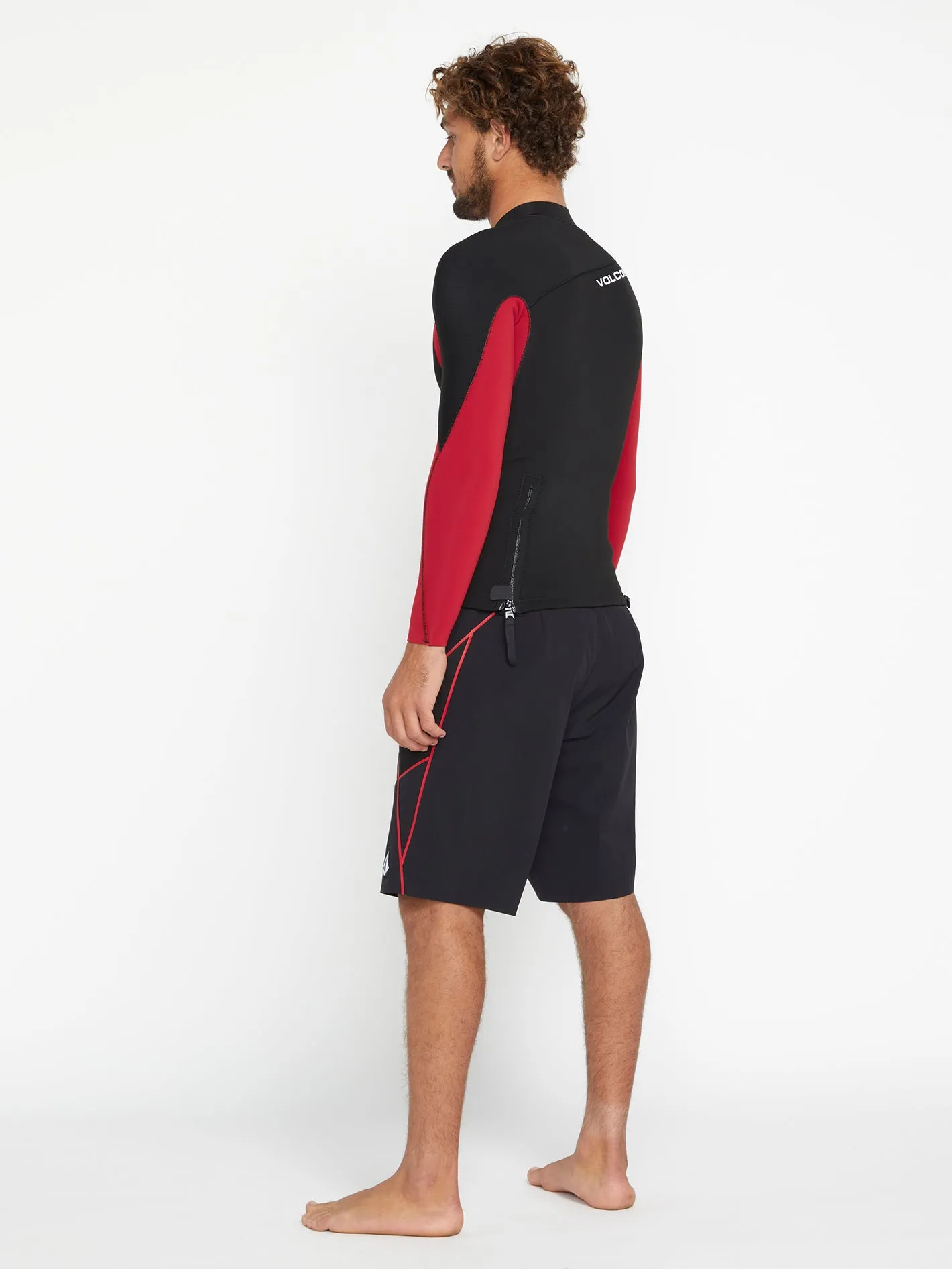 Surf Vitals Jack Robinson 2MM UPF 50 Wetsuit Jacket - Black