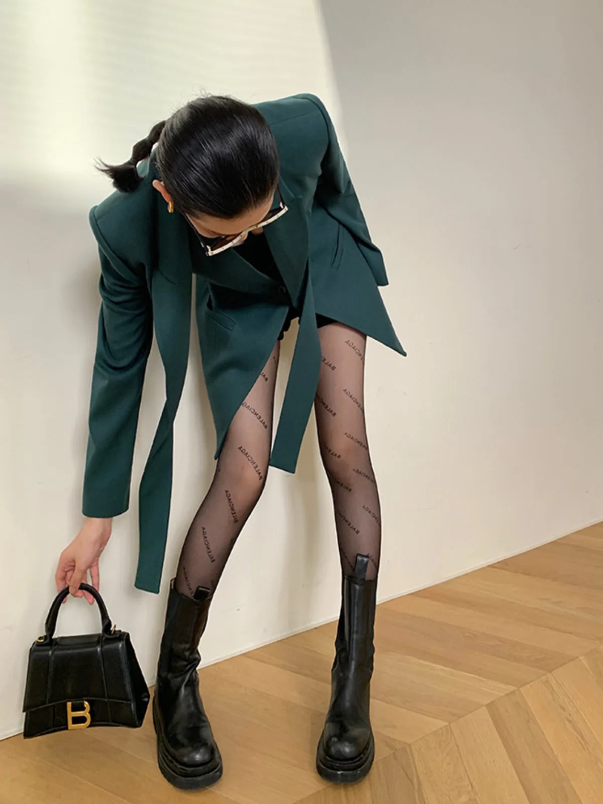 Tailored Slim Jacket - Olive