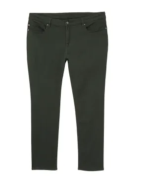 Taras Straight Leg Jean | Forest Green