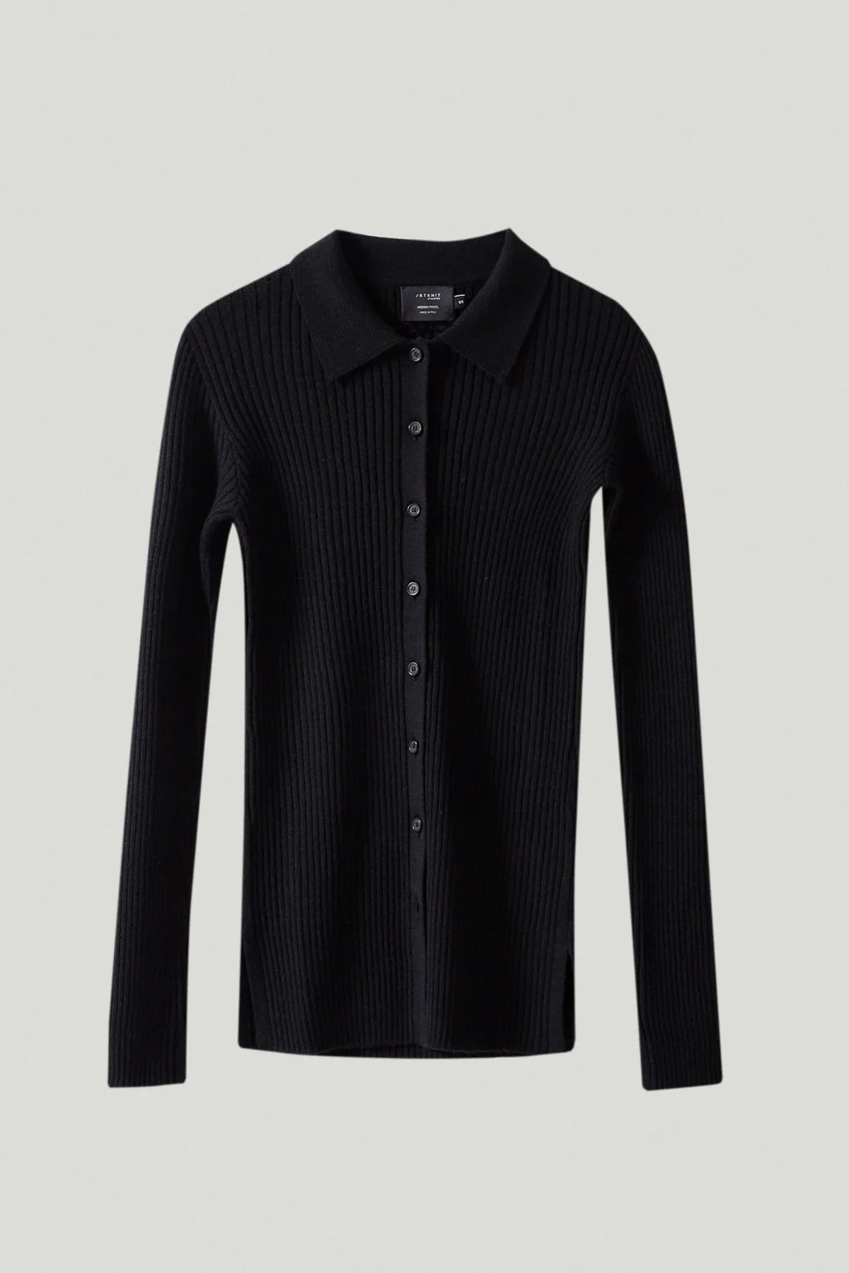 The Merino Wool Ribbed Shirt