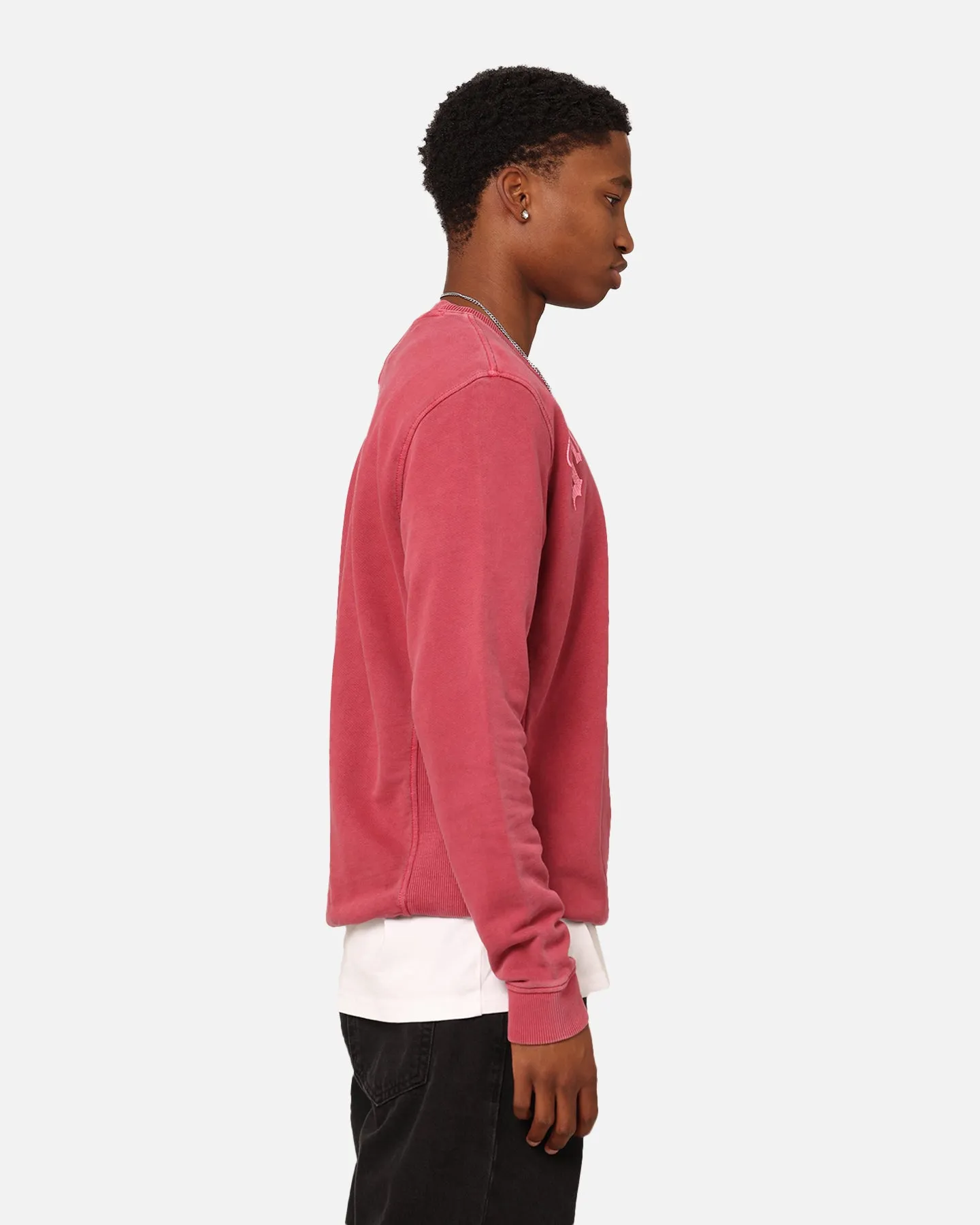 Tommy Jeans Relaxed Grunge Arch Crewneck Rouge