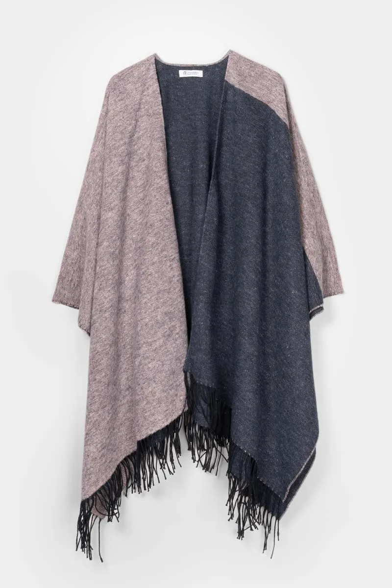 Tuco Recycled Cotton Cape Pink-Blue