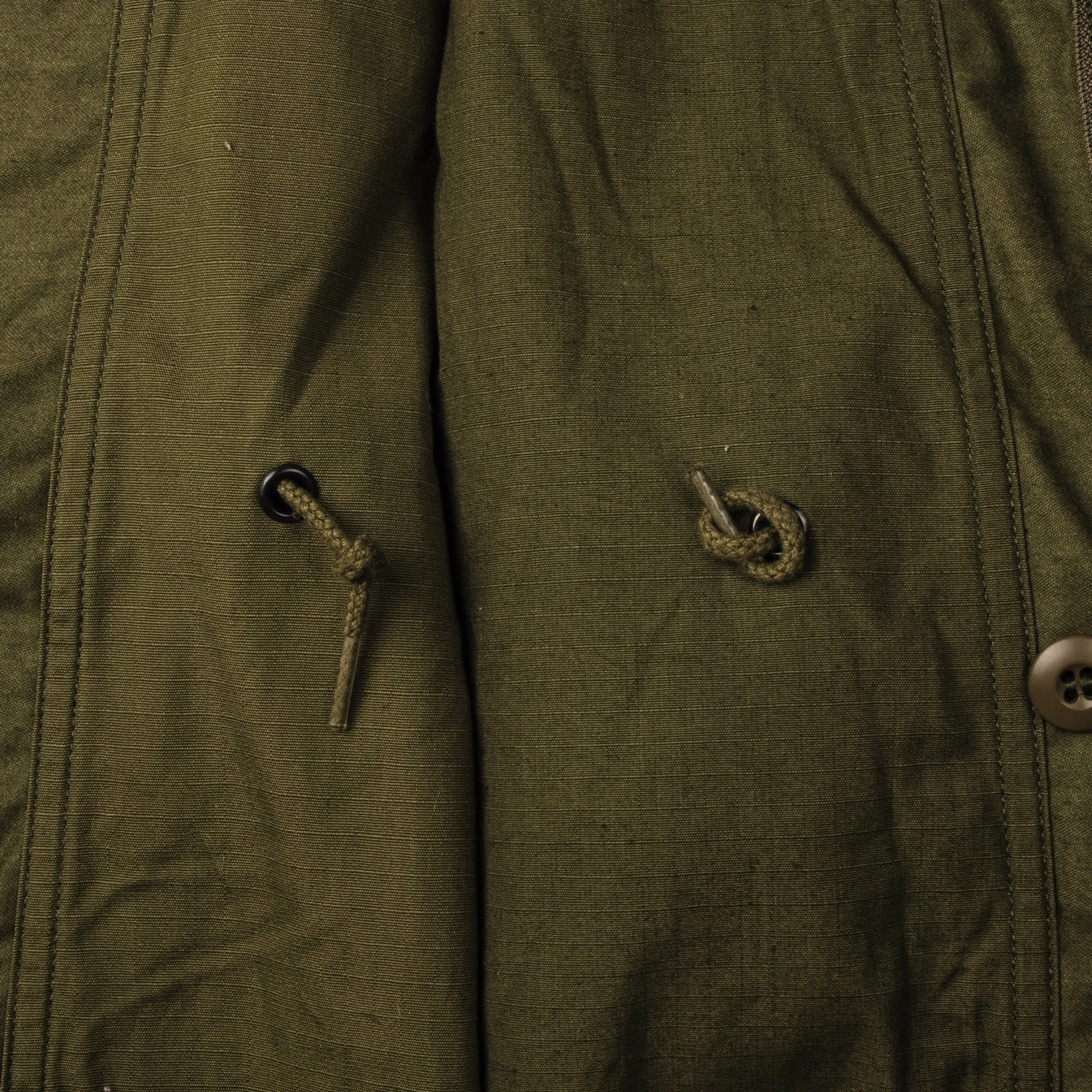 VINTAGE US ARMY M-1965 M65 FIELD JACKET 1987 SIZE LARGE LONG