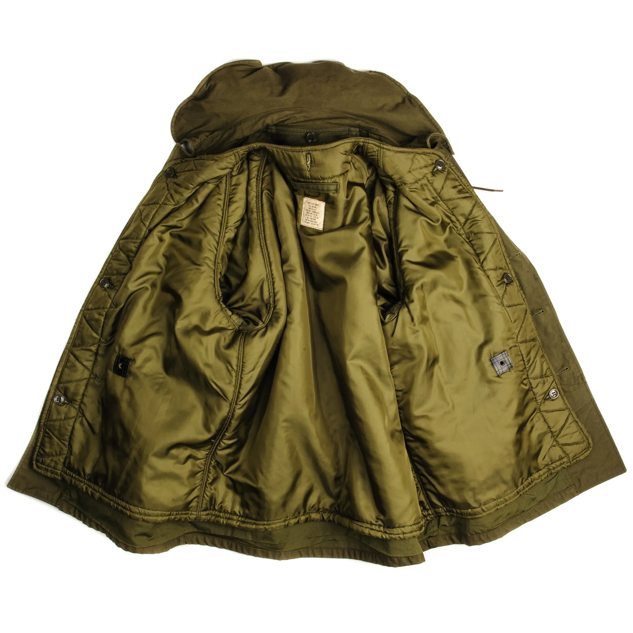 VINTAGE USAF WIND RESISTANT JACKET WITH LINER 1967 VIETNAM WAR SIZE LARGE REGULAR