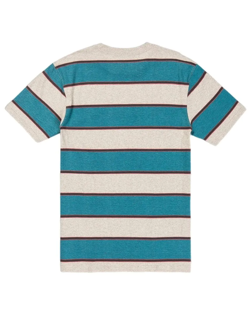 Volcom Bandstone Crew SS - Heather Grey