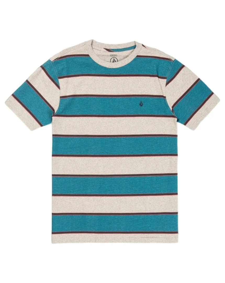 Volcom Bandstone Crew SS - Heather Grey