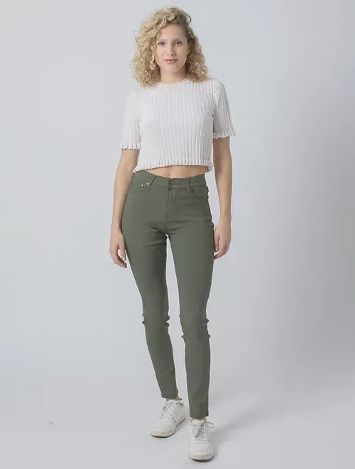 Wakee Stretch Jeans Khaki