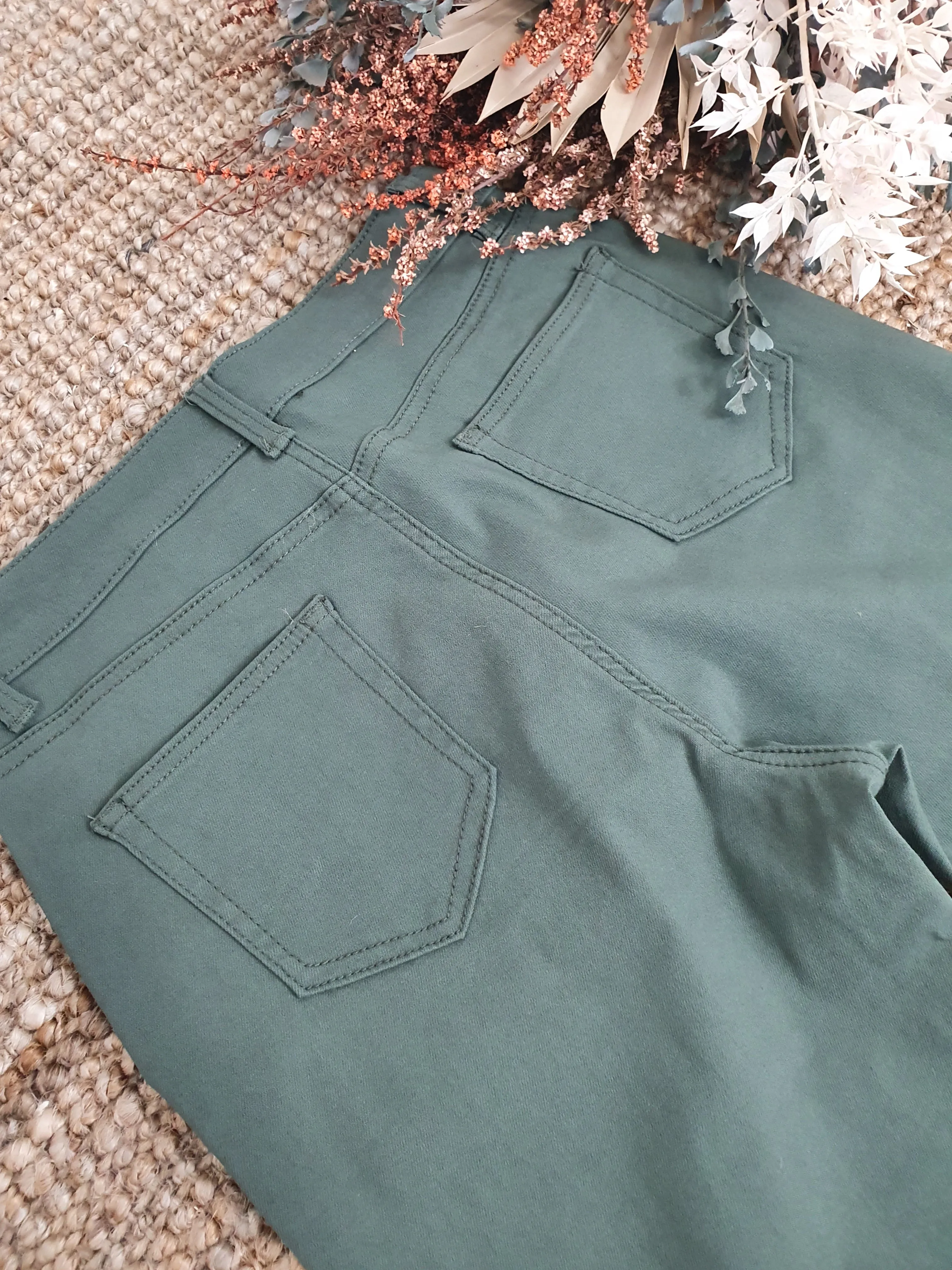 Wakee Stretch Jeans Khaki