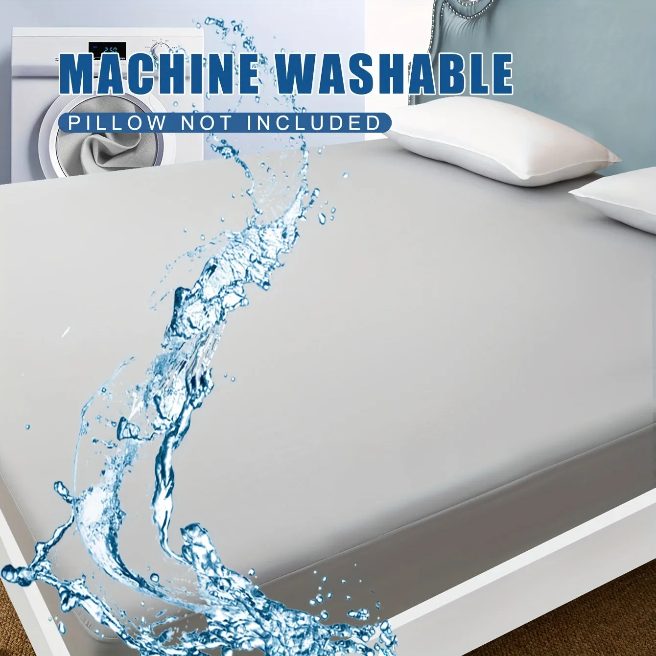 Waterproof Queen Mattress Protector Ultimate College Dorm Essential