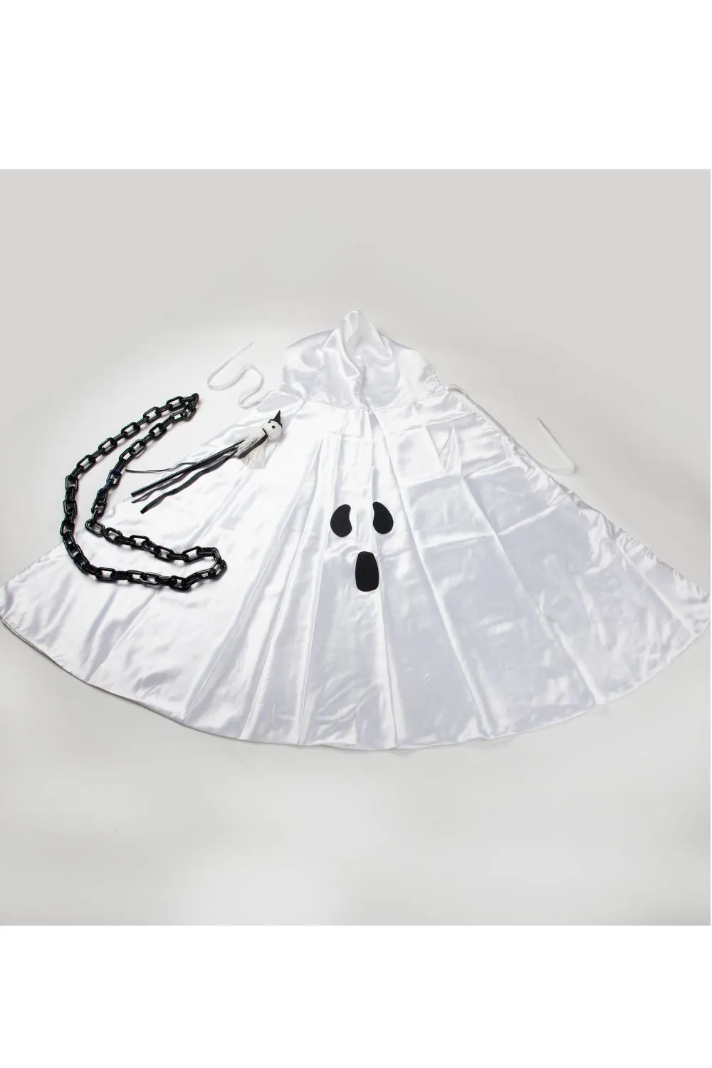 White And Black Halloween Ghost Theme Set Of 3