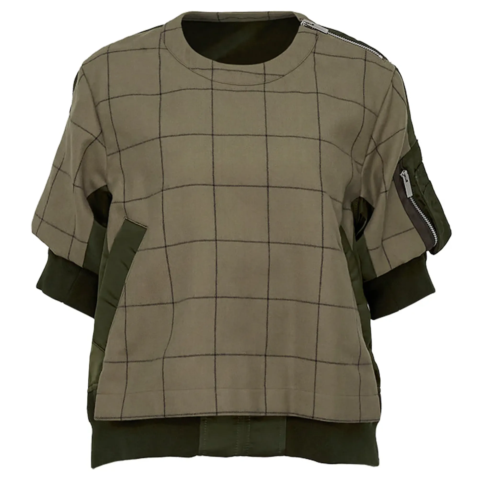 Windowpane X Nylon Twill Pullover
