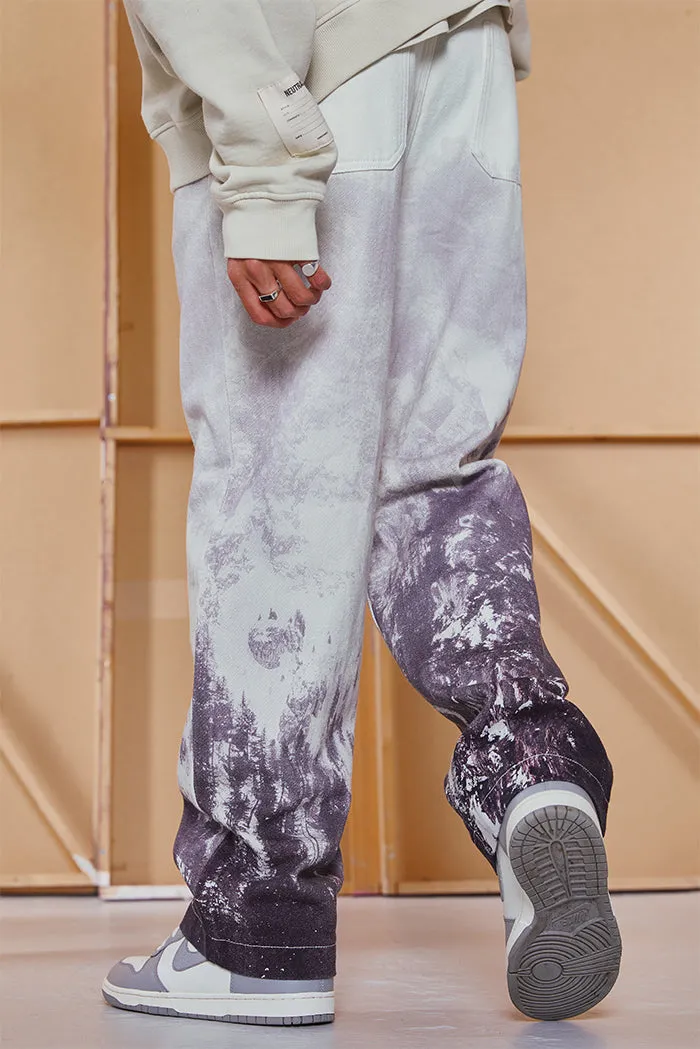 Winter Forest Skate Fit Jeans