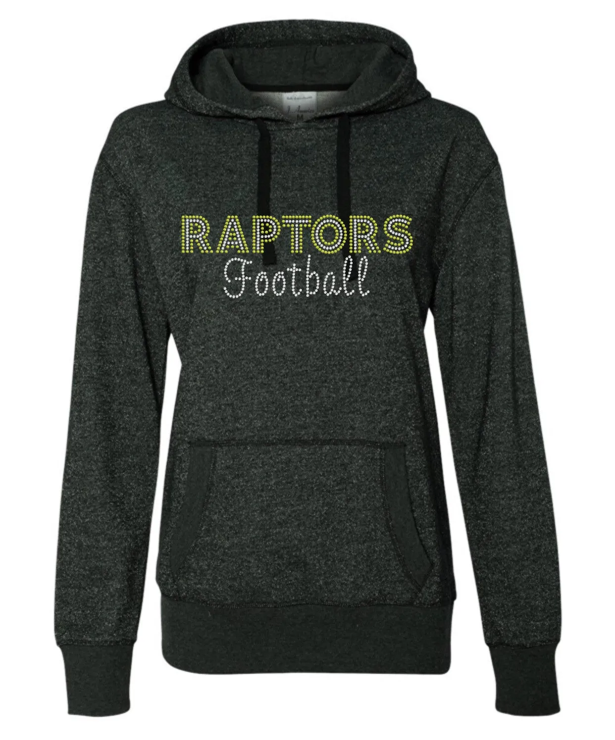 Women's Glitter French Terry Hooded Pullover-R
