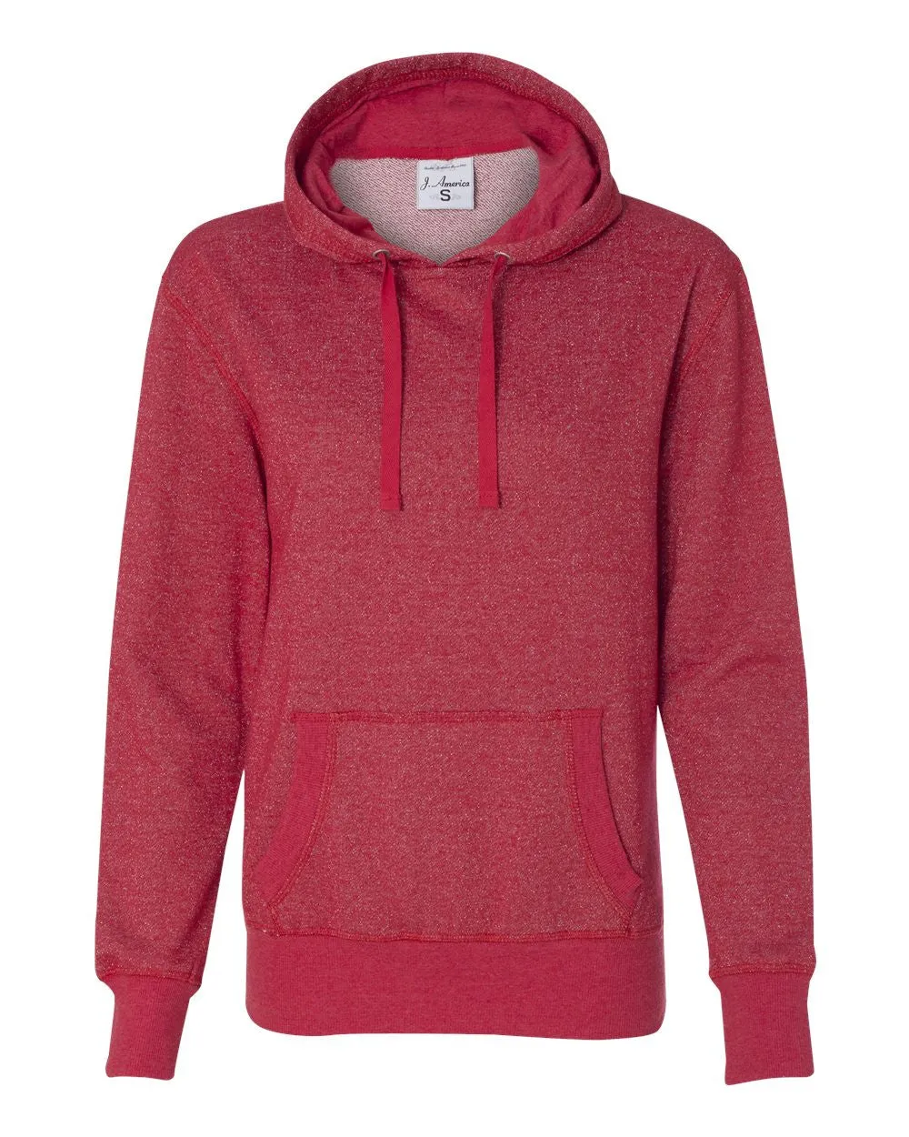 Women's Glitter French Terry Hooded Pullover-sjp