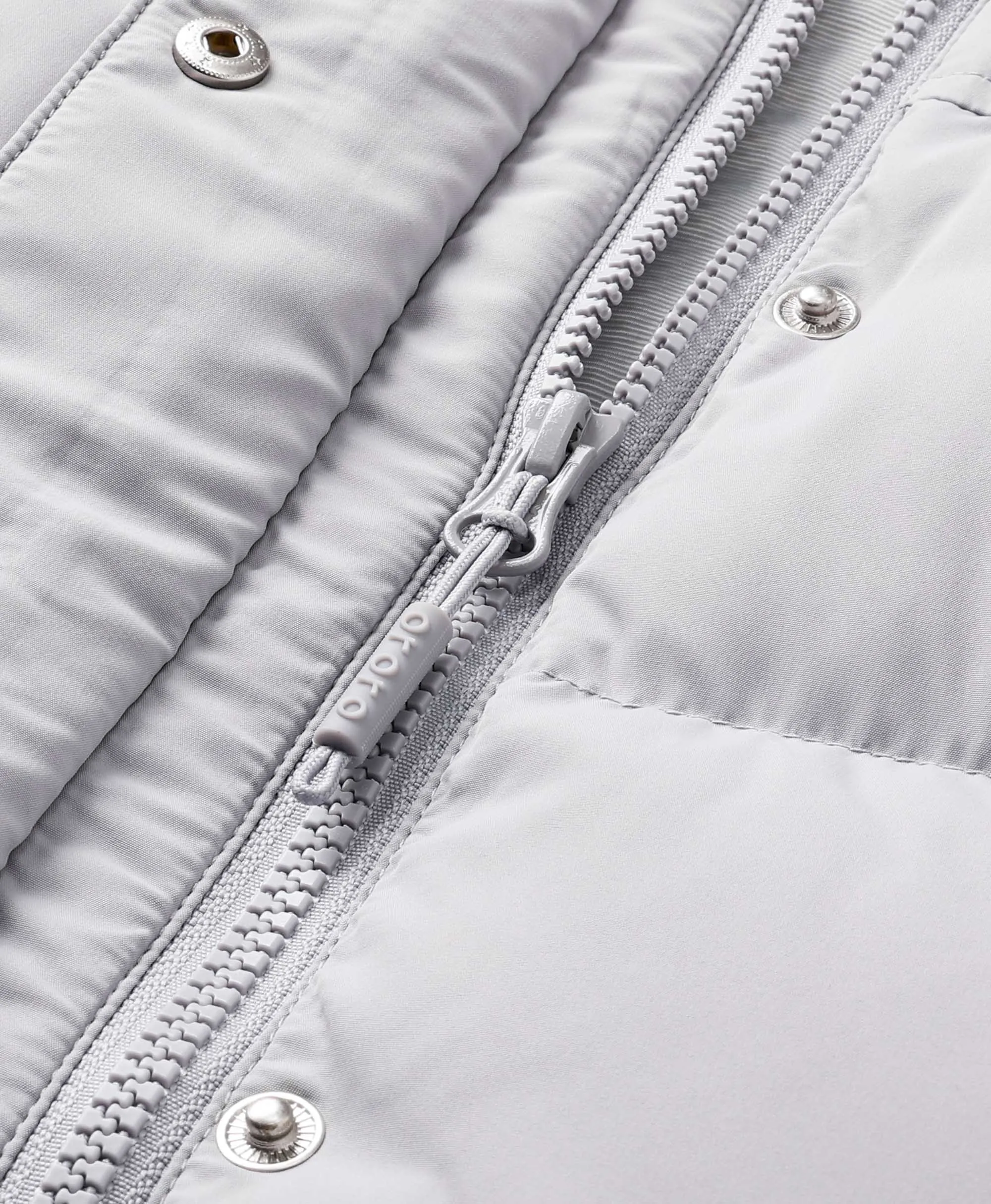 Women's Heated Down Vest - Grey