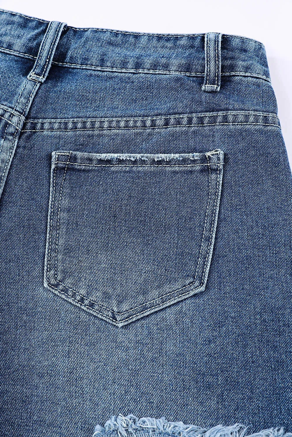 Womens Rainbow Patch Ripped Denim Shorts Summer Distressed Pride Short Jeans