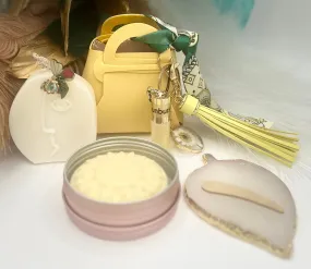 Yellow Purse Bag Gift Set